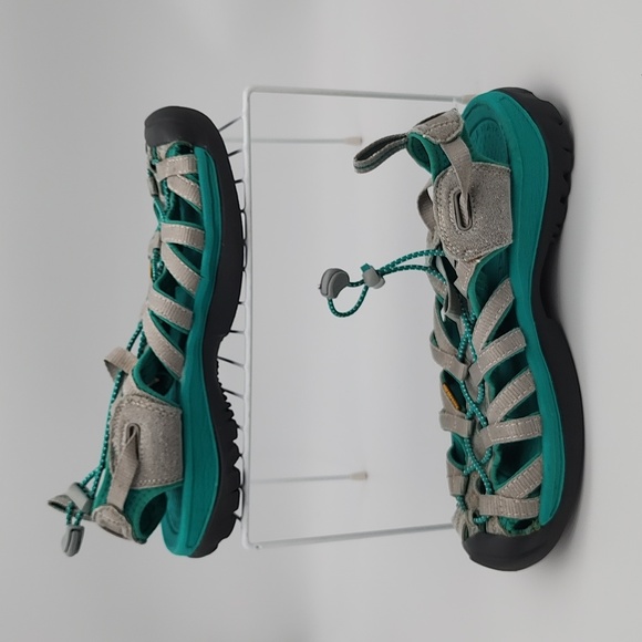 Keen Whisper Natural Gray/Dynasty Green, Women's Size 7.5 - Picture 5 of 8